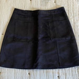 NWT OLD NAVY FAUX VELVET SKIRT
